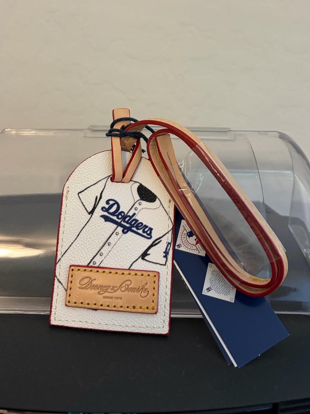 Dooney & Bourke L.A. Dodgers Luggage Tag